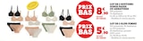 Lot de 2 soutiensgorge padde ou armatures en promo chez Super U Lot de 2 soutiensgorge padde ou armatures dans le catalogue Super U