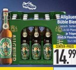 Bier im EDEKA Prospekt Bier von Allgäuer Büble im aktuellen EDEKA Prospekt für 14,99 €