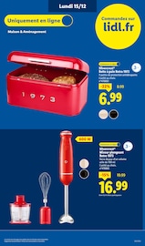 Mixeur Angebote im Prospekt "Votre repas de fêtes" von Lidl Mixeur Angebote im Prospekt "Votre repas de fêtes" von Lidl auf Seite 83