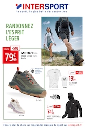 Prospectus Intersport "RANDONNEZ L'ESPRIT LÉGER" en cours à Courbevoie, Page 1 Catalogue Intersport en cours à Courbevoie, "RANDONNEZ L'ESPRIT LÉGER", Page 1