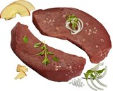 REWE Sonsbeck - Frische Kalbsleber Angebot im Prospekt Frische Kalbsleber bei REWE im Sonsbeck Prospekt für 1,89 €