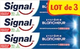 Dentifrice Système Blancheur - SIGNAL - Intermarché Hyper Dentifrice Système Blancheur - SIGNAL à 3,49 € dans le catalogue Intermarché Hyper