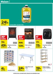 Prix et réduction Table Pliante dans le prospectus Carrefour en cours Offre Table Pliante dans le catalogue Carrefour du moment à la page 56