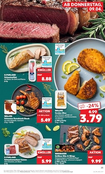 Steak im Kaufland Prospekt "KNÜLLER" mit 70 Seiten (Hannover)