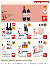 Offre Vin Bordeaux dans le catalogue Auchan Hypermarché du moment à la page 17