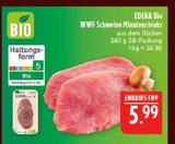 Aktuelles WWF Schweine Minutensteaks Angebot bei Marktkauf in Leipzig ab 5,99 €