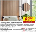 Akustikpaneel „Eiche furniert“ im Angebot bei toom Baumarkt in Singen Akustikpaneel „Eiche furniert“ Angebote bei toom Baumarkt Singen für 9,99 €