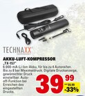 AKKU-LUFT-KOMPRESSOR Angebote von TECHNAXX bei E center Baden-Baden für 39,99 €