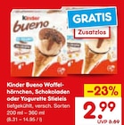 Aktuelles Bueno Waffelhörnchen Angebot bei Netto Marken-Discount in Heidelberg ab 2,99 €
