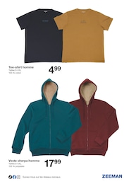 Offre Veste Homme dans le catalogue Zeeman du moment à la page 15