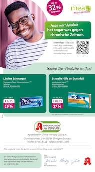 Aktueller mea - meine apotheke Prospekt für Ehingen (Donau) und Ungebung, Seiten zum blättern mea - meine apotheke Prospekt Unsere Juni-Angebote mit Seiten in Ehingen (Donau) und Umgebung