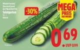 nah und gut - Salatgurken Angebot im Prospekt Salatgurken bei nah und gut im Prospekt "" für 0,69 €