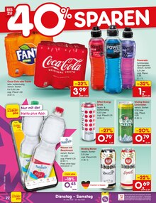Energydrink im aktuellen Netto Marken-Discount Prospekt (Gießen) Energydrink im Netto Marken-Discount Prospekt "Aktuelle Angebote" mit 58 Seiten (Gießen)