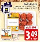 Hackbällchen bei EDEKA im Prospekt "" für 3,49 €