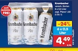 Krombacher im Netto Marken-Discount Prospekt Krombacher von Krombacher im aktuellen Netto Marken-Discount Prospekt für 4,49 €