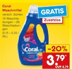 Aktuelles Waschmittel Angebot bei Netto Marken-Discount in Augsburg ab 3,79 €