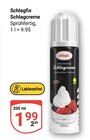 Schlagcreme im Angebot bei GLOBUS in Saarbrücken Schlagcreme Angebote von Schlagfix bei GLOBUS Saarbrücken für 1,99 €