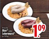 Frische Blutwurst von  im aktuellen EDEKA Prospekt für 1,09 €