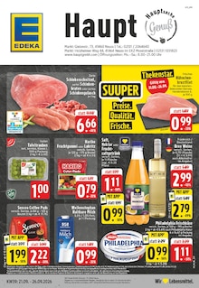 EDEKA Prospekt der Woche "Aktuelle Angebote" Seite 1, 21.09.2026 bis 26.09.2026 für Neuss Aktueller EDEKA Prospekt "Aktuelle Angebote" Seite 1 von 28 Seiten für Neuss