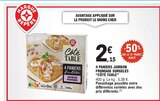 4 Paniers Jambon Fromage Surgelés - Marque Repère en promo chez E.Leclerc 4 Paniers Jambon Fromage Surgelés - Marque Repère dans le catalogue E.Leclerc