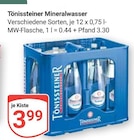 Mineralwasser bei GLOBUS im Prospekt "" für 3,99 €