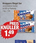 Riegel von Knoppers im aktuellen V-Markt Prospekt für 1,49 €