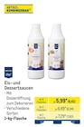Eis- und Dessertsaucen von Metro Chef im aktuellen METRO Prospekt für 6,41 €