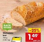 Weltmeisterbrot im Angebot bei Netto Marken-Discount in Gummersbach Weltmeisterbrot Angebote von Backstube bei Netto Marken-Discount Gummersbach für 1,49 €