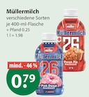 Pink Donut Geschmack von Müllermilch im aktuellen V-Markt Prospekt für 0,79 €