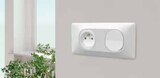 Promo -20% sur les prises et interrupteurs odace et ovalis à composer Schneider Electric à  dans le catalogue Castorama à Les Ollières