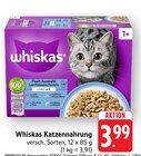 Katzennahrung im Angebot bei E center in Neu-Ulm Katzennahrung Angebote von Whiskas bei E center Neu-Ulm für 3,99 €