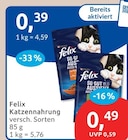 Katzennahrung von Felix im aktuellen budni Prospekt