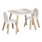 Zeller Kindertisch mit 2 Stühlen Rainbow Angebote bei POCO Göttingen für 49,99 €