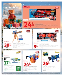 Prix et réduction Nerf dans le prospectus Auchan Hypermarché en cours Offre Nerf dans le catalogue Auchan Hypermarché du moment à la page 70