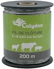 Fil Calydon 2 x Ø 0,5 mm L 200m à Espace Emeraude dans Marvejols