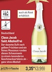 Sekt Alkoholfrei von Claus Jacob im aktuellen Metro Prospekt für 3,99 €