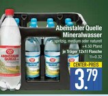 Mineralwasser von Abensaler Quelle im aktuellen EDEKA Prospekt für 3,79 €