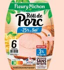 Promo Rôti de porc -25% de sel conservation sans nitrite à 1,14 € dans le catalogue U Express à Mont-de-Marsan