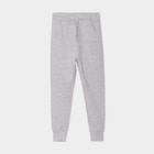 Pantalon de jogging molleton gris clair garçon en promo chez La Halle Pantalon de jogging molleton gris clair garçon dans le catalogue La Halle