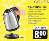 Aktuelles GOURMETmaxx Wasserkocher 13704 Angebot bei famila Nordost in Lübeck ab 8,00 €