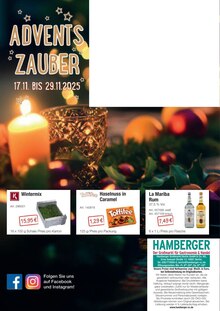 Rum im aktuellen Hamberger Prospekt (Potsdam) Rum im Hamberger Prospekt "ADVENTSZAUBER" mit 52 Seiten (Potsdam)