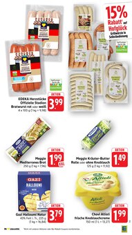 Brötchen im aktuellen EDEKA Prospekt (Ulm) Brötchen im EDEKA Prospekt "Aktuelle Angebote" mit 53 Seiten (Ulm)