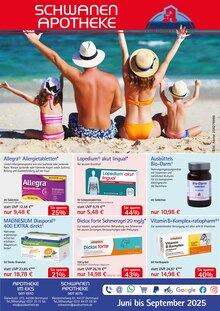 Aktueller Ausbüttels Schwanen Apotheke Prospekt "Aktuelle Angebote" Seite 1 von 1 Seiten
