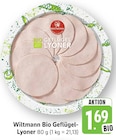 Bio Geflügel-Lyoner Angebote von Wiltmann bei EDEKA Aschaffenburg für 1,69 €