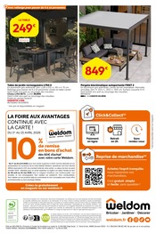 Pergola en promo dans le catalogue Weldom à la page 26