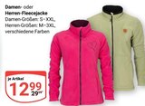 Damen- oder Herren-Fleecejacke im Angebot bei GLOBUS in Jena Damen- oder Herren-Fleecejacke Angebote bei GLOBUS Jena für 12,99 €