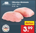 Aktuelles Hähnchen-Ministeaks Angebot bei Netto Marken-Discount in Freiburg (Breisgau) ab 3,99 €