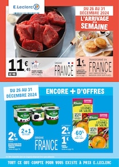 Catalogue Supermarchés E.Leclerc en cours à Gourin et alentours, "L'ARRIVAGE DE LA SEMAINE", 24 pages, 26/12/2024 - 31/12/2024