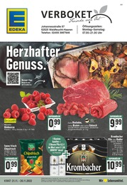 Supermarkt Prospekt von EDEKA Waldfeucht EDEKA Prospekt: "Aktuelle Angebote", 20 Seiten, 21.11.2022 - 26.11.2022