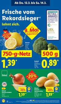 Kartoffeln im Lidl Prospekt "LIDL LOHNT SICH" mit 69 Seiten (Nürnberg)